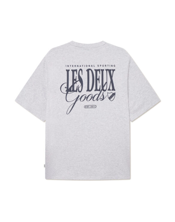 Les Deux Mehed T-särgid Goods T-Särk Snow Melange 1000501-SNOW MELANGE