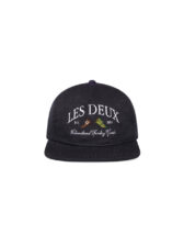 Les Deux Accessories Hats Ivy League Corduroy Cap Black 1000525-BLACK