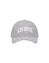 Les Deux Accessories Hats Les Deux Wool Baseball Cap Grey Melange 1000526-GREY MELANGE