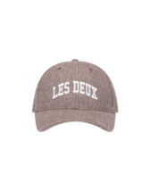 Les Deux Accessories Hats Les Deux Wool Baseball Cap Mountain Grey Melange 1000526-MOUNTAIN GREY MELANGE