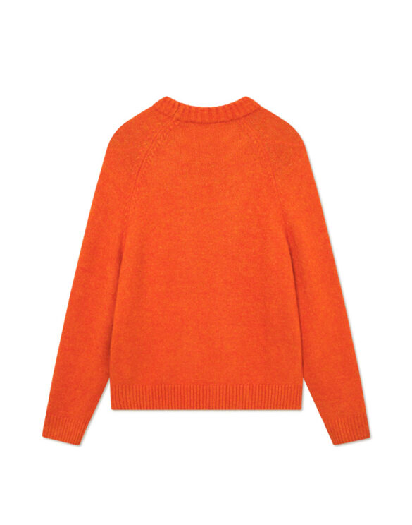 Les Deux 1000555-GOLD FLAME Gilbert Crewneck Knit Gold Flame Kampsun Mehed Kampsunid ja pusad