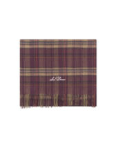 Les Deux 1000675-FUDGE Les Deux Check Wool Scarf Fudge Accessories Scarves