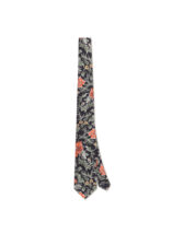Les Deux 1000725-BLACK Wild Nature Tie Black Accessories Ties & Neckerchiefs