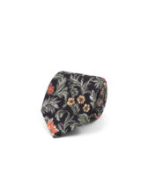 Les Deux 1000725-BLACK Wild Nature Tie Black Accessories Ties & Neckerchiefs
