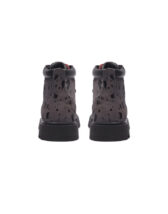 Les Deux 1000758-BLACK } Wren AOP Hiking Boot Black Footwear Men's footwear