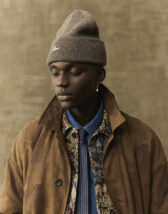 Les Deux 1000673-DARK NAVY Wayne Embroidered Beanie Dark Navy Accessories Hats