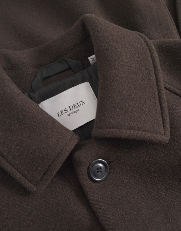 Les Deux 1000347-DELICIOSO Michael Solid Wool Mantel Delicioso Mehed Ülerõivad