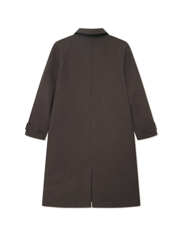 Les Deux 1000347-DELICIOSO } Michael Solid Wool Coat Delicioso Men Outerwear