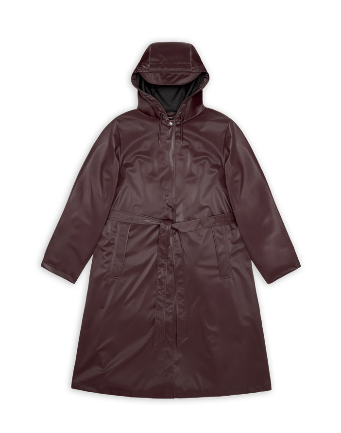 A-Line Longer W Jacket Depth | Rains Outerwear | Watch Wear