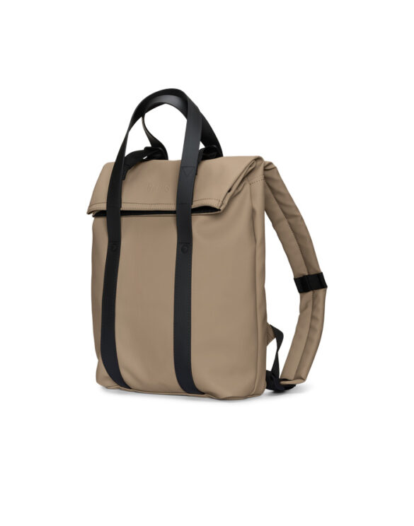 Rains 12780-133 Beige 2 Way Tote Backpack Mini Beige   Bags