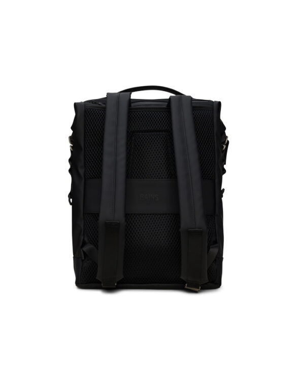 Rains 12960-01 Black Otaru Backpack Black Seljakott   Kotid