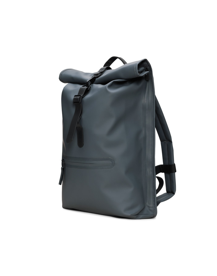Rains Rolltop Rucksack Lagoon Waterproof Backpacks Bags