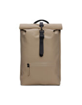 Rains 13320-133 Beige Rolltop Rucksack Beige   Bags
