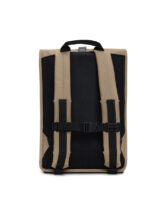 Rains 13320-133 Beige Rolltop Rucksack Beige   Bags
