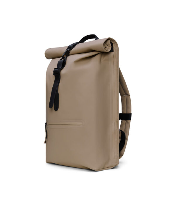 Rains 13320-133 Beige Rolltop Rucksack Beige Seljakott   Kotid