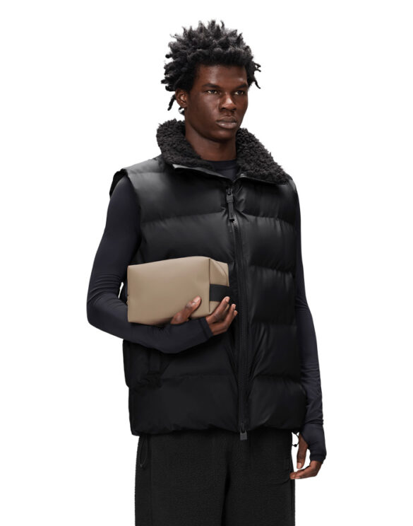 Rains 15580-133 Beige Wash Bag Small Beige Kosmeetikakott   Kotid