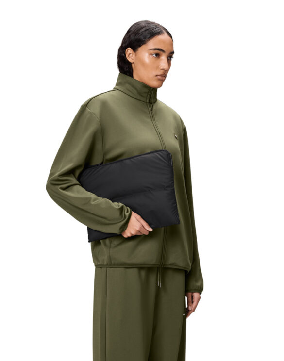 Rains 16680-01 Black Puffer Laptop Cover 13/14" Black Sülearvuti Ümbris Kotid