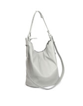 Hvisk Accessories Bags Shoulder bags Emmett Glossy Structure Grey Aura 2503-093-010500-477 Grey Aura