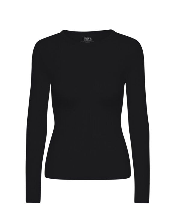 Colorful Standard Women T-Shirts  CS2055-Deep Black