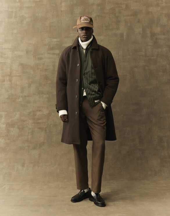 Les Deux 1000347-DELICIOSO Michael Solid Wool Mantel Delicioso Mehed Ülerõivad