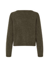 Samsøe Samsøe Naised Kampsunid ja pusad Nor O-Neck Short Deep Forest Kampsun F00022152-DEEP FOREST
