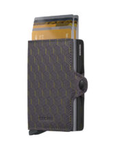 Secrid Accessories Wallets & cardholders Twinwallets Twinwallet Optical Grey-Yellow TOp-Grey-Yellow