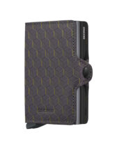 Secrid Accessories Wallets & cardholders Twinwallets Twinwallet Optical Grey-Yellow TOp-Grey-Yellow