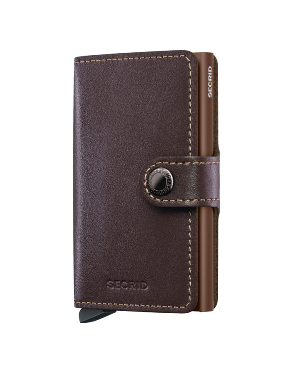 Secrid Accessories Wallets & cardholders Miniwallets Miniwallet Original Chocolate M-Chocolate