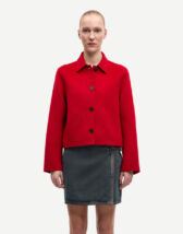 Samsøe Samsøe Women Jackets Saholly Jacket Haute Red F25300160-HAUTE RED