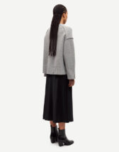 Samsøe Samsøe F25300078-BLACK } Samiley Skirt Black Women Skirts