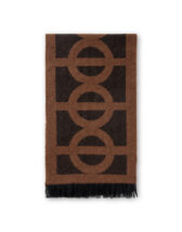 Samsøe Samsøe F25300141-Black Tortoise Sakatie Sall Black Tortoise Aksessuaarid Sallid