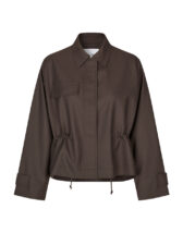 Samsøe Samsøe Women Jackets Salixa Jacket Black Coffee F25300129-BLACK COFFEE