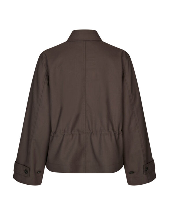 Samsøe Samsøe Naised Jakid Salixa Jakk Black Coffee F25300129-BLACK COFFEE