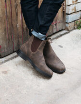 Blundstone Unisex Chelsea Boots Dress 1306 Rustic Brown