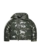 Rains Alta Vision Short Puffer Jacket Swamp