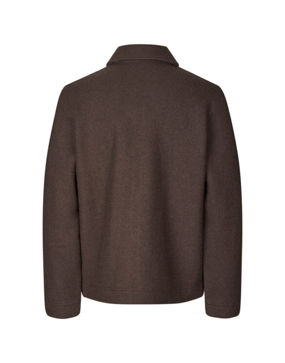 Samsøe Samsøe M22400082-Turkish Coffee Hannes Full Zip Turkish Coffee Mehed Jakid