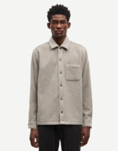 Samsøe Samsøe Sadamon Jj Overshirt Elephant Skin | Men