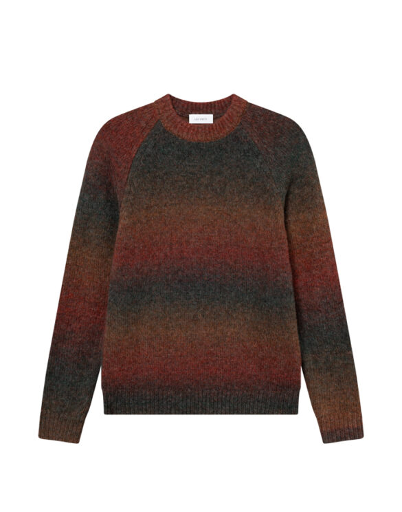 Les Deux 1000998-DARK CLAY ORANGE Brad Gradient Kootud Kampsun Dark Clay Orange Meeste riided Kampsunid ja pusad