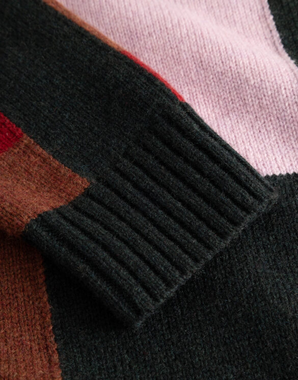 Les Deux 1001181-DUFFEL BAG Everett Colorblock Kootud Kampsun Duffel Bag Meeste riided Kampsunid ja pusad