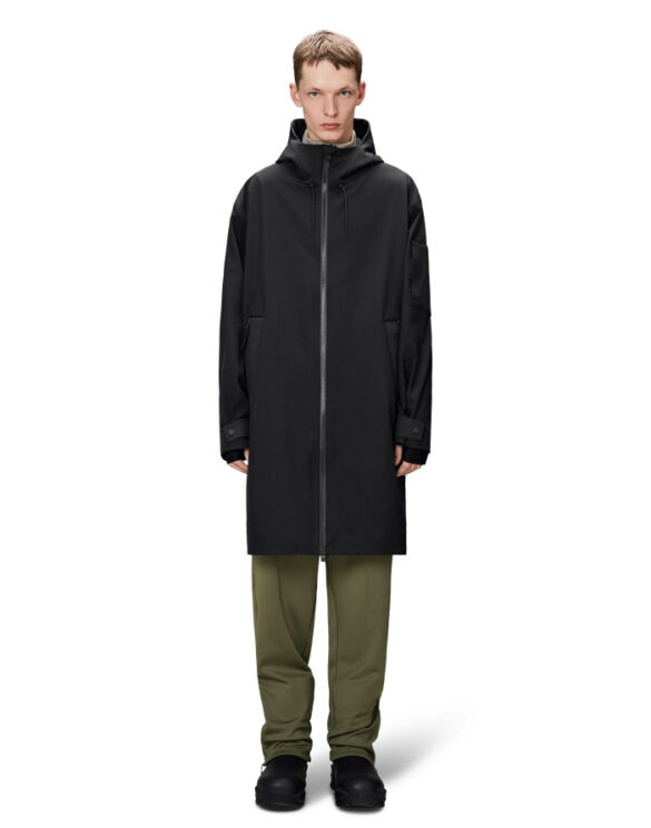 Rains 12510-01 Black Suva Vision Softshell Jakk Black Meeste riided Naised Ülerõivad  Kevad-sügis joped