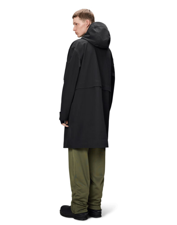 Rains 12510-01 Black Suva Vision Softshell Jacket Black Men Womens  Outerwear Outerwear Spring and autumn jackets Spring and autumn jackets