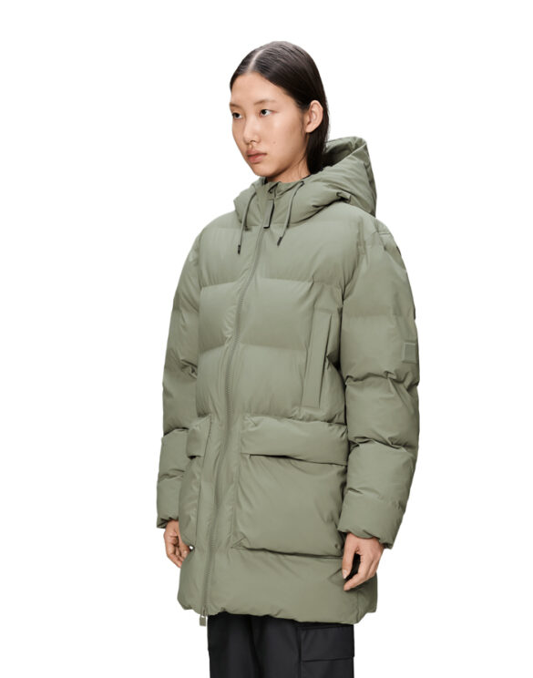 Rains 15210-108 Drift Alta Long Puffer Cargo Jacket Drift Talvejope Meeste riided Naised Ülerõivad  Talvejoped ja mantlid