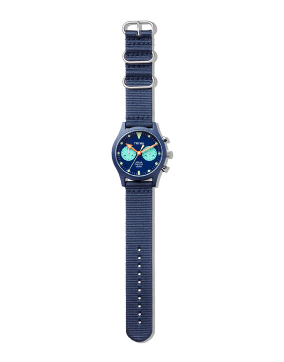 Triwa Accessories Watches Ocean Plastic Timer Blue Watch TFO302-CL150712