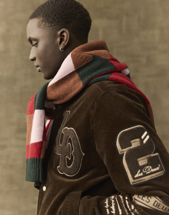 Les Deux 1001181-DUFFEL BAG Everett Colorblock Kootud Kampsun Duffel Bag Meeste riided Kampsunid ja pusad