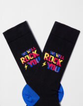 BeSocks Accessories Socks  BeQueen WeWillRockYou