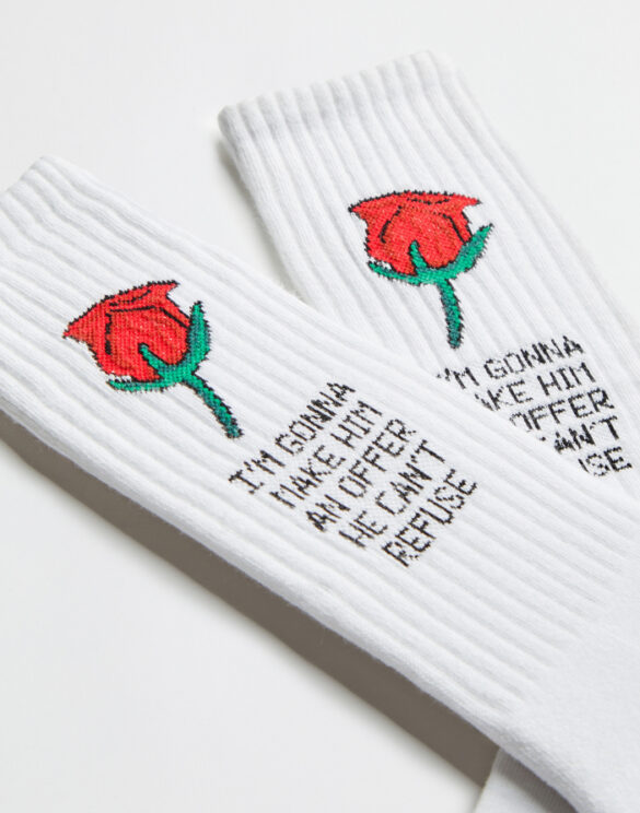 BeSocks Accessories Socks BeTheGodfather Rose Street Socks BeThe Godfather Rose