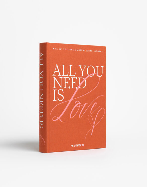 Printworks Home Photo Albums Photo Book - All You Need Is LovePW00767
