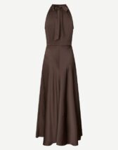 Samsøe Samsøe F20500071-BLACK COFFEE Rheo Kleit Black Coffee Naised Kleidid