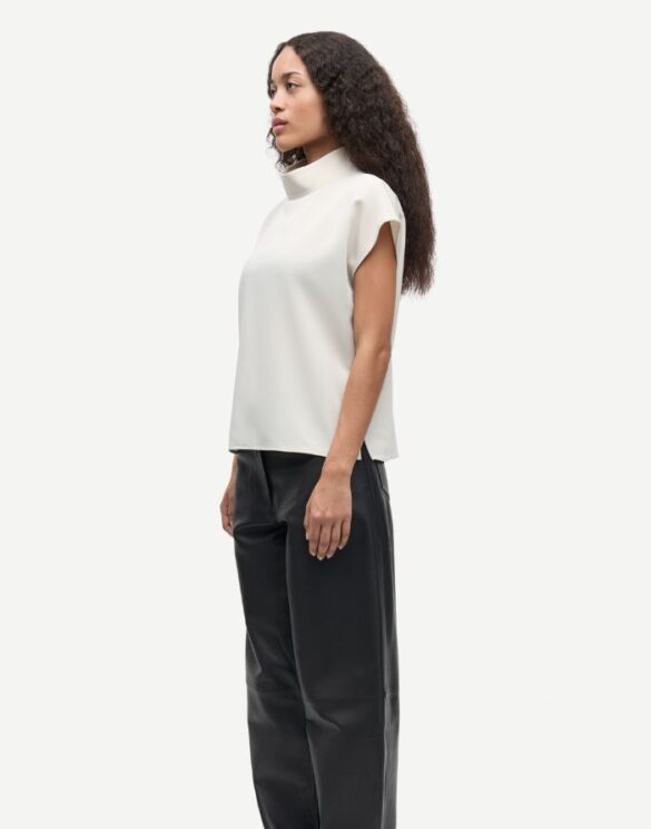 Samsøe Samsøe F25400100-PUMICE STONE } Sahoys Top Pumicle Stone Women Blouses and tops