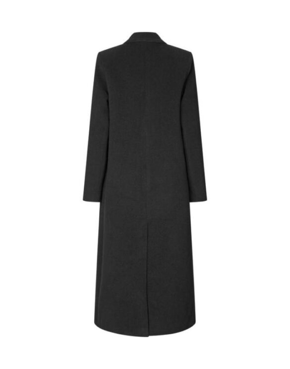 Samsoe Samsoe Falcon Villane Mantel Black